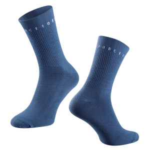 Čarape FORCE SNAP, plavo L-XL/42-46