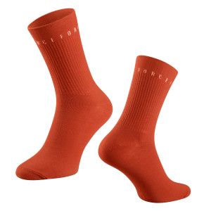 Čarape FORCE SNAP, narandžasta L-XL/42-46