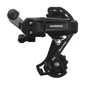 *MENJAČ ZADNJI SHIMANO RD-TY200, TOURNEY, GS 6/7-SPEED, DIRECT ATTACHMENT, BLACK, IND.PACK